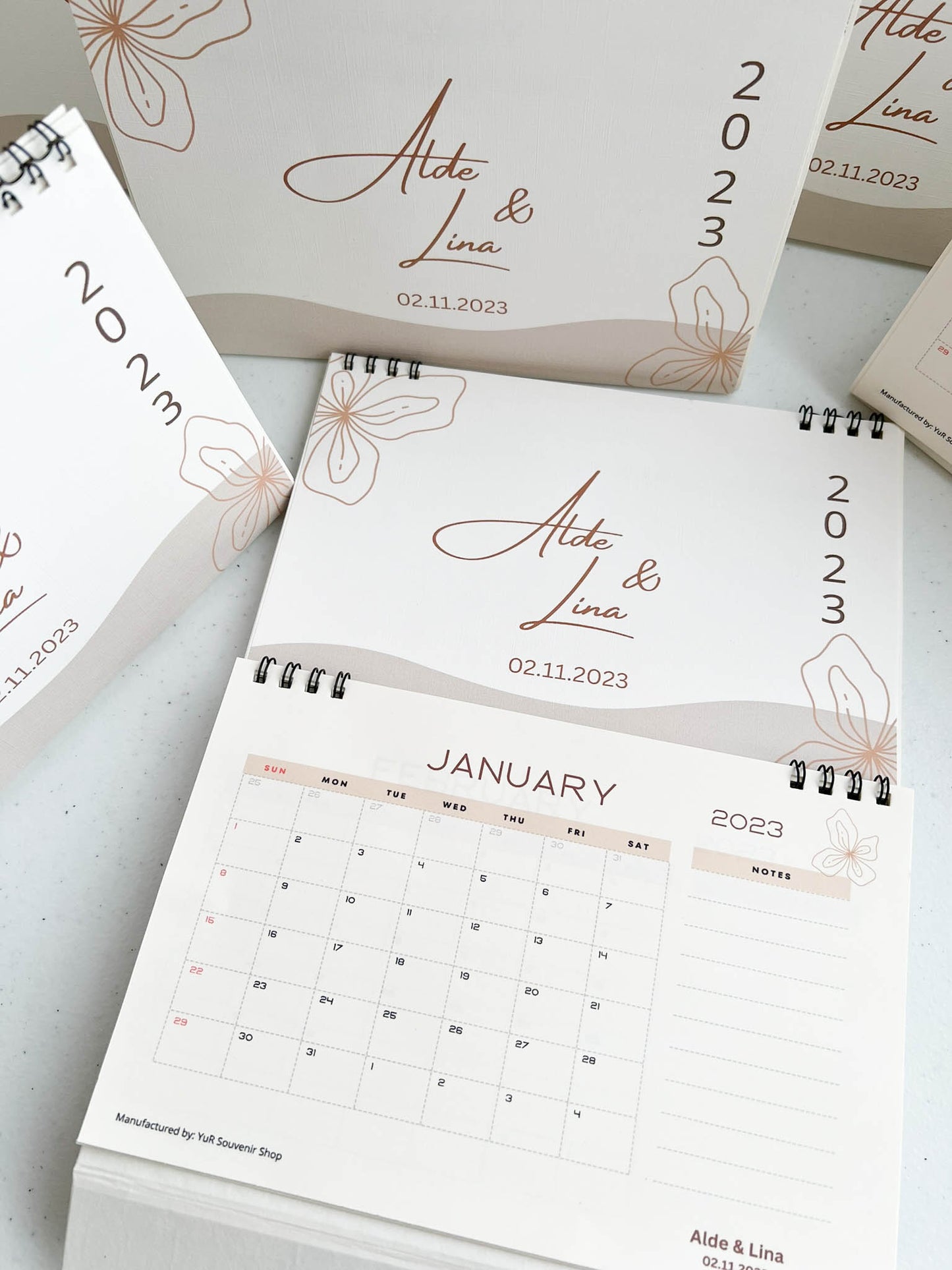 Desk Calendar (for any event)