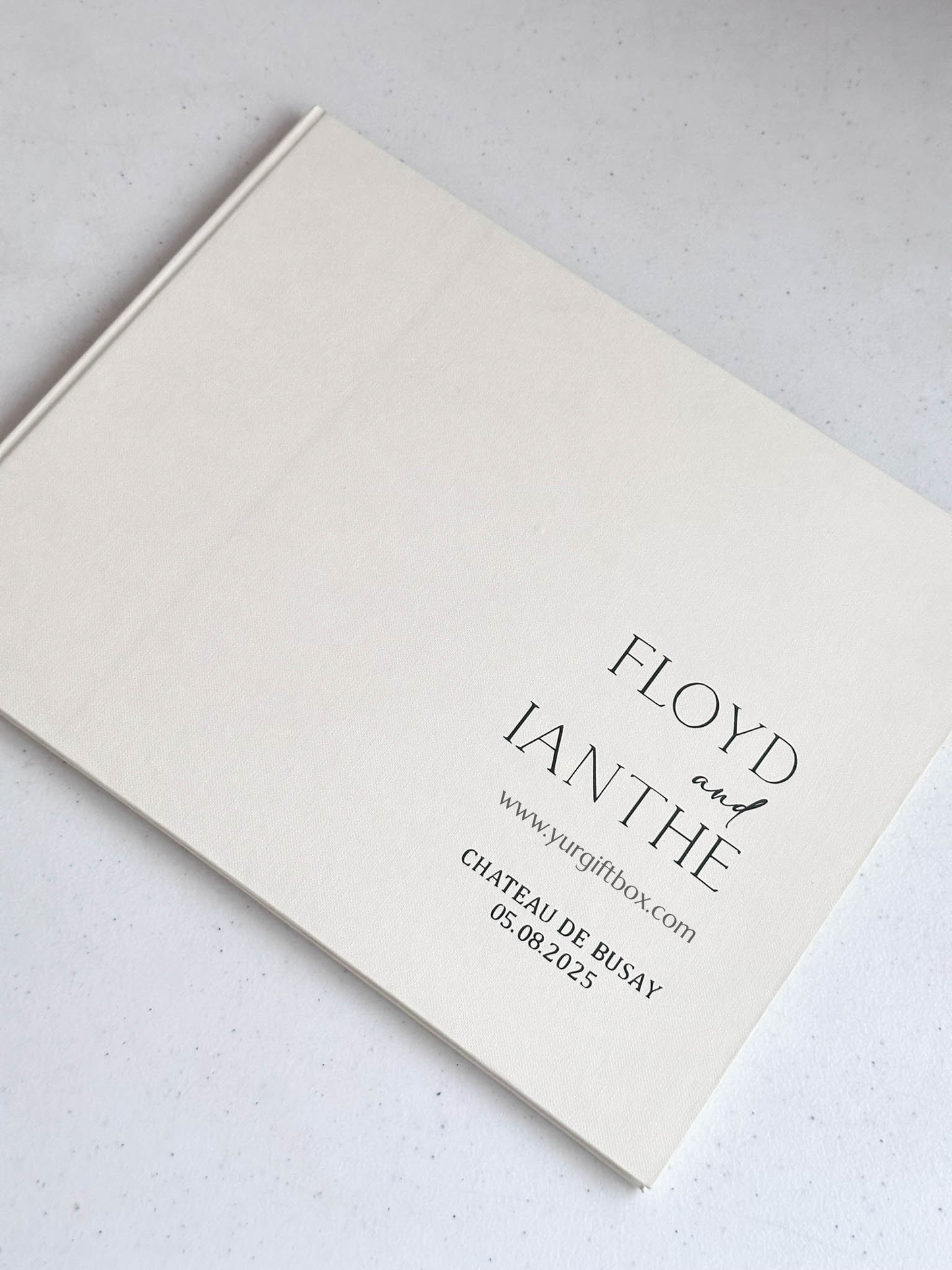 Vows Booklet & Guest Book