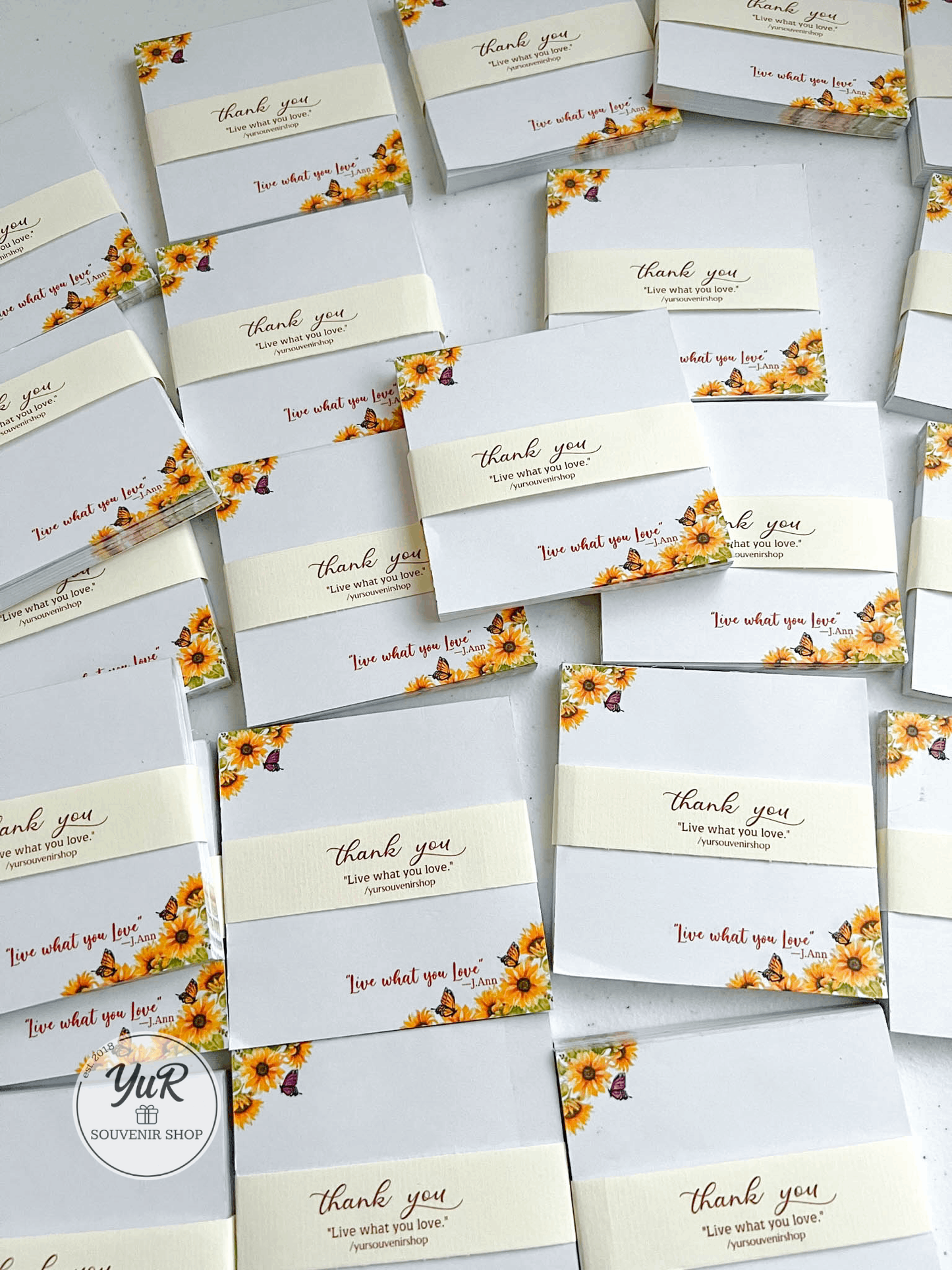 Memo Pad (wedding/birthdays)