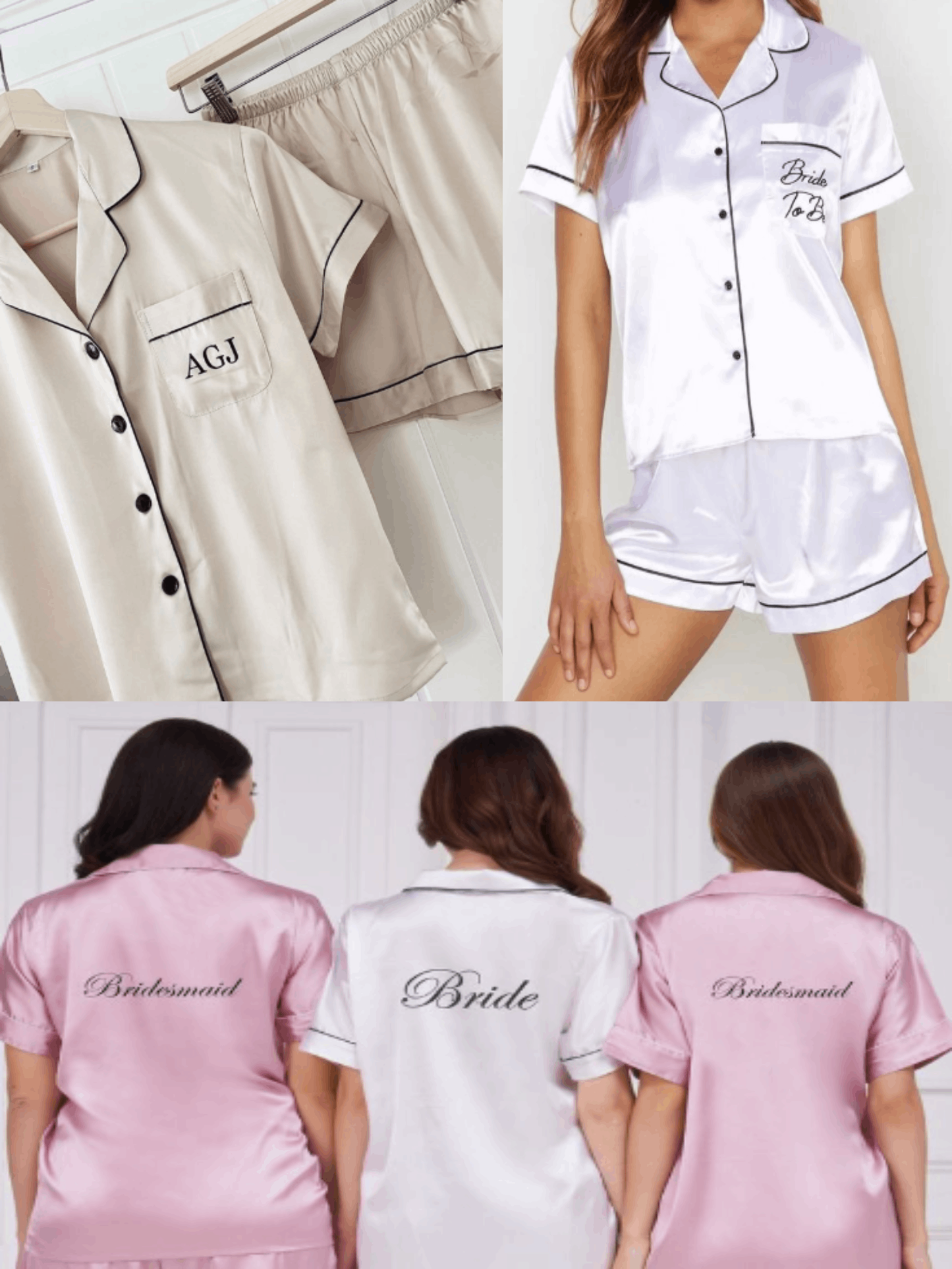 Sleepwear (Silk, Shorts)