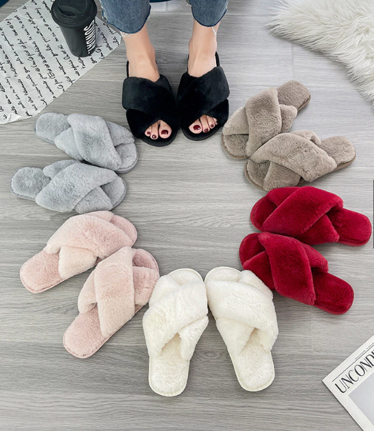 Fur Slippers