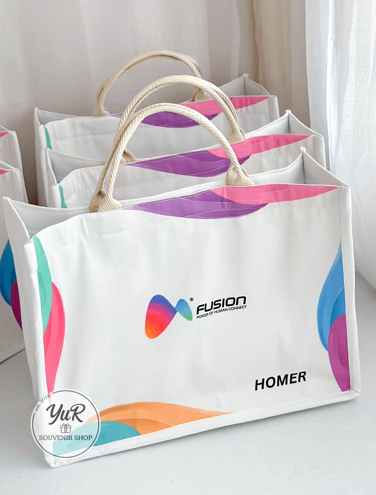 Book Tote Bag (full print)