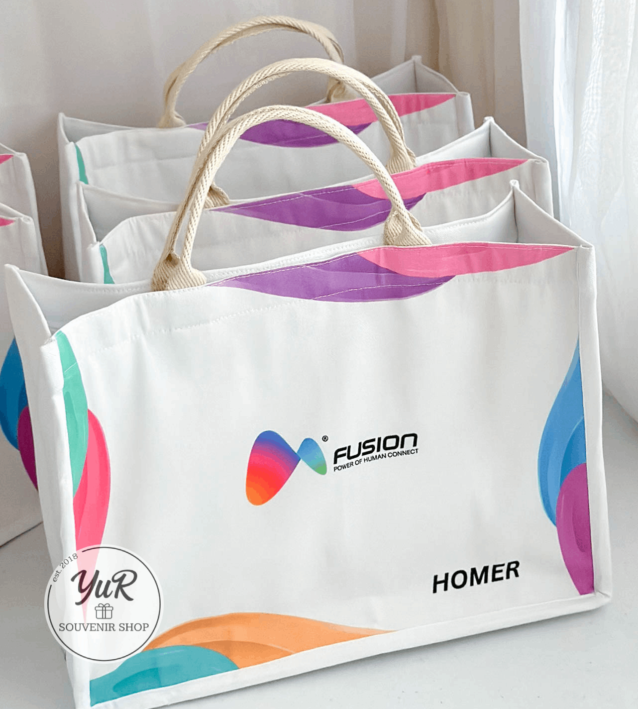 Book Tote Bag (full print)