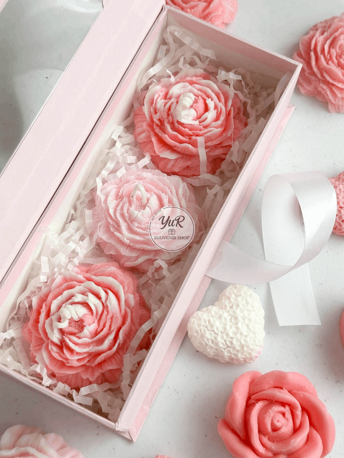 Peony Candle