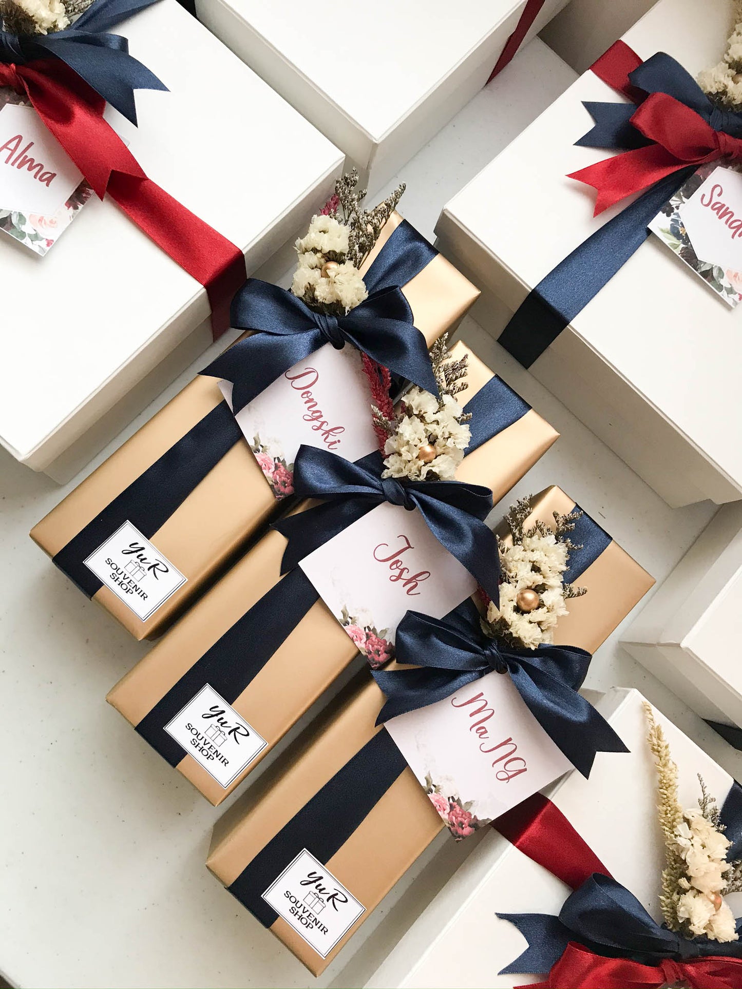 Tumbler with wrapping