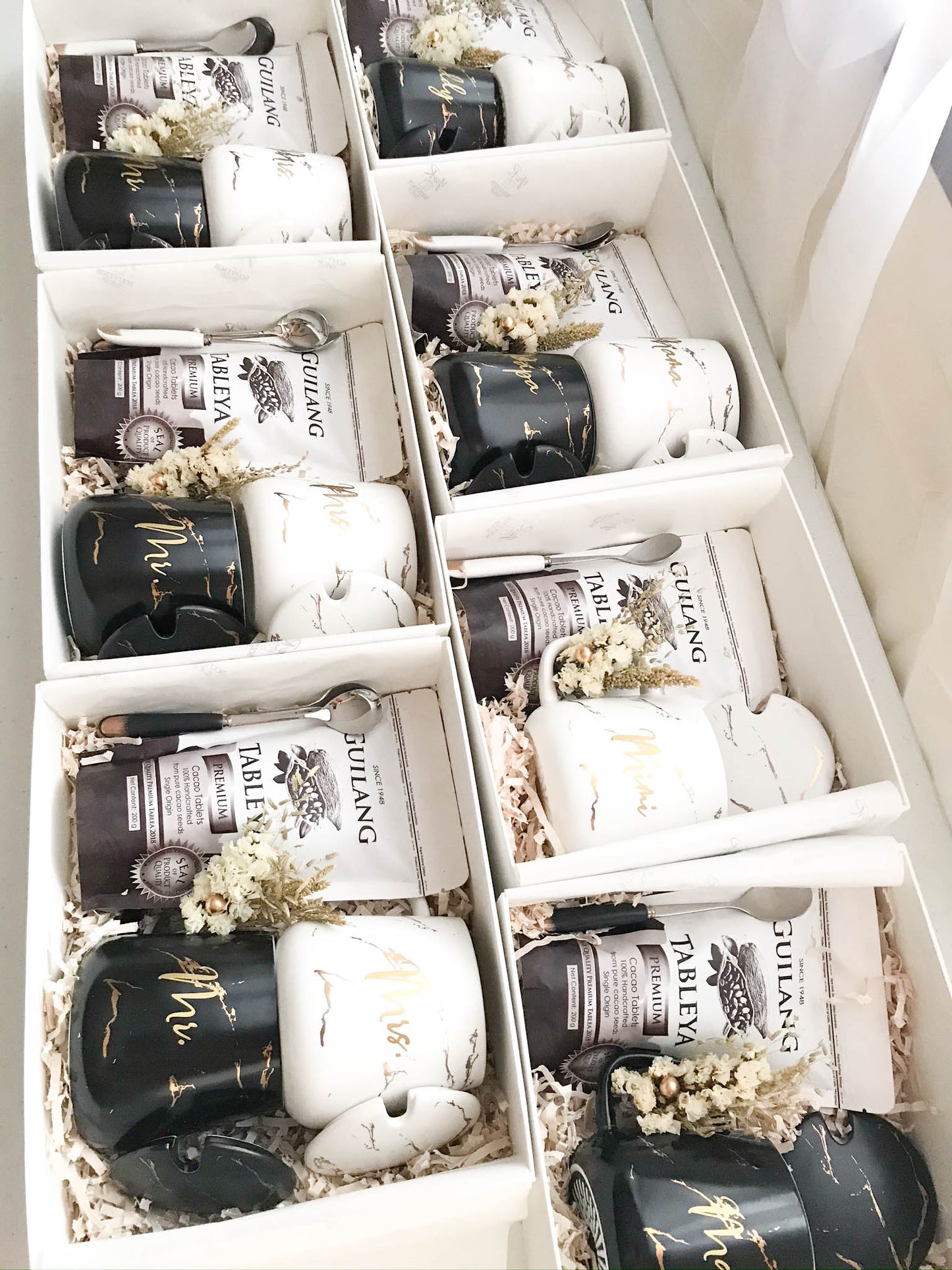 Morning Set 5 (marble mugs)