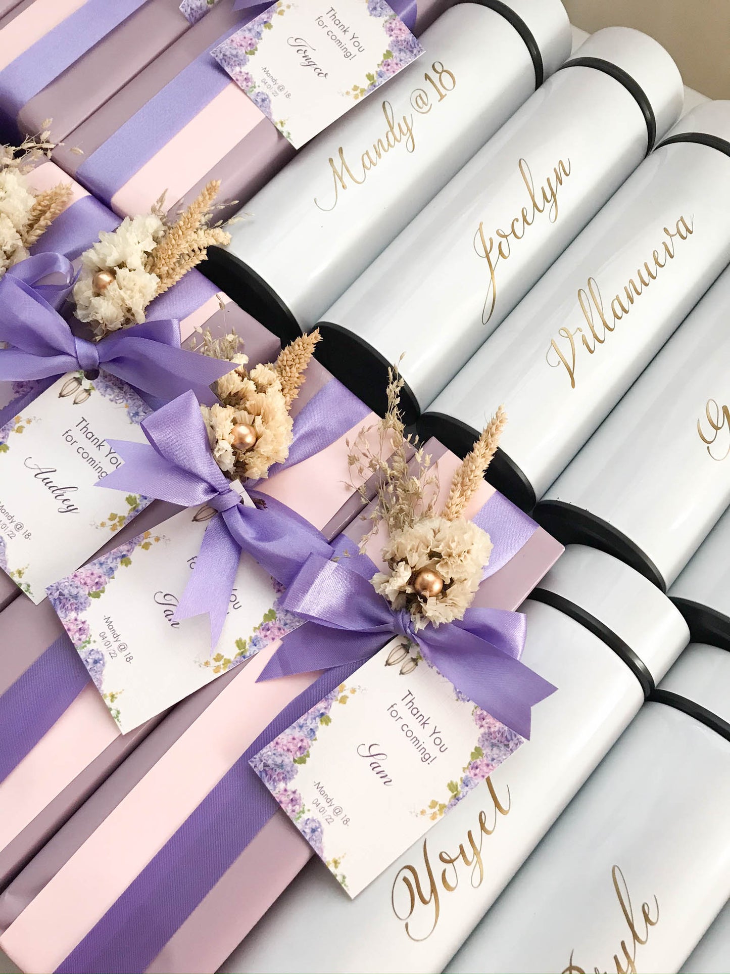 Tumbler with wrapping