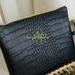 Leather Pouch (Croco) FLAT