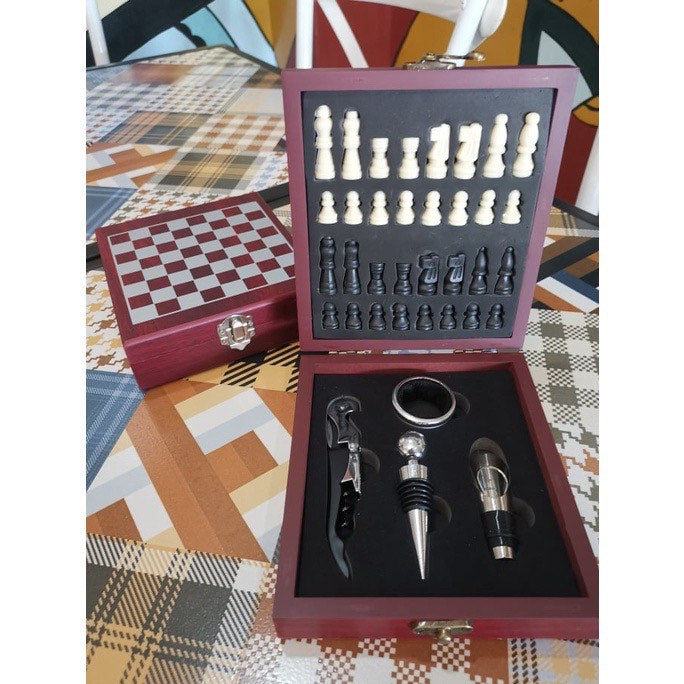 Chess & Wine Tools Set