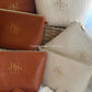 Leather Pouch (Croco) Premium