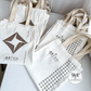 Tote bag with thick strap