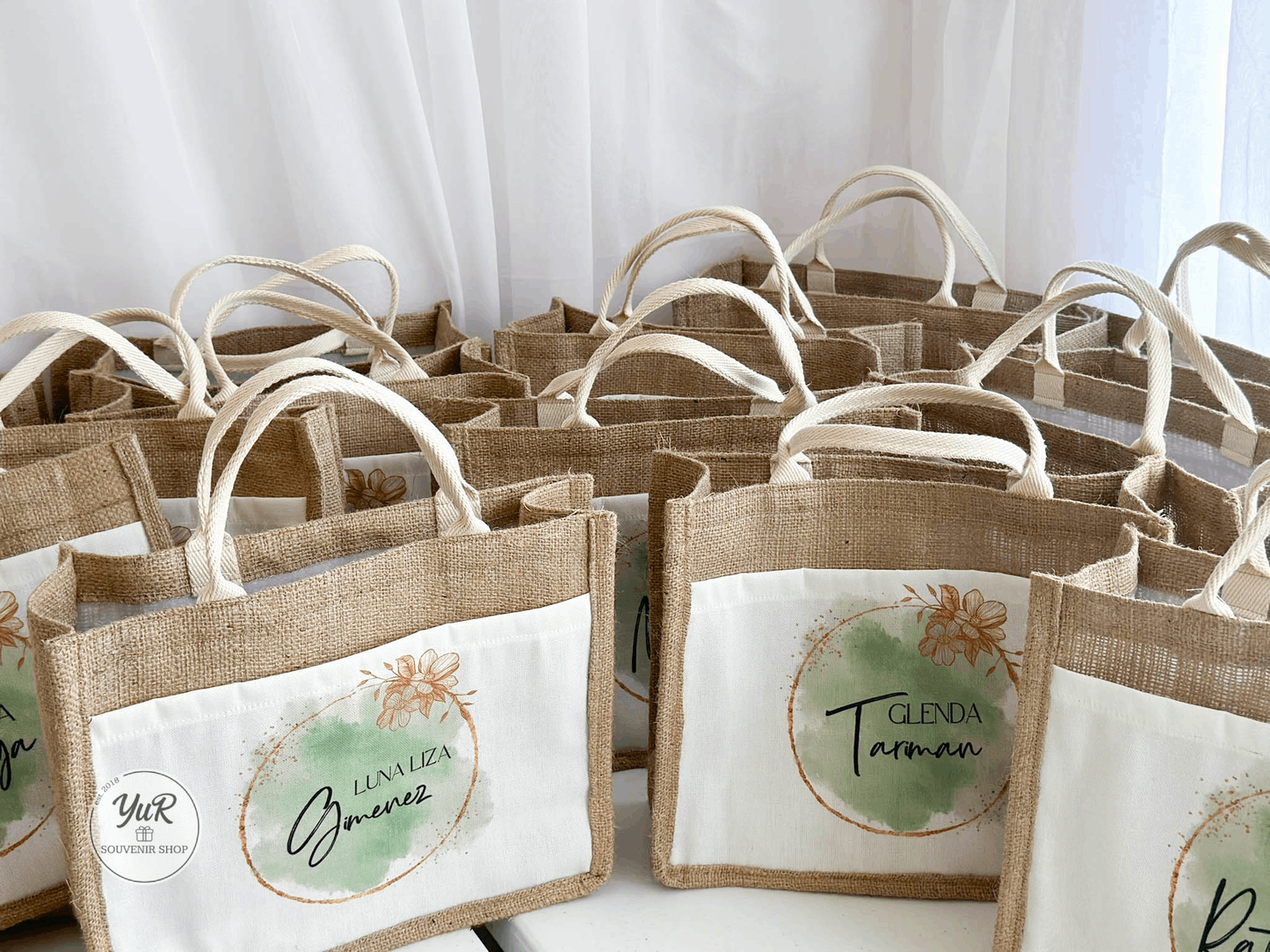 Burlap Bag (Customized)