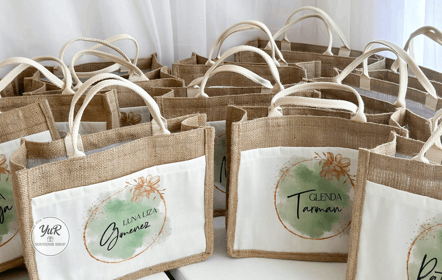 Burlap Bag (Customized)