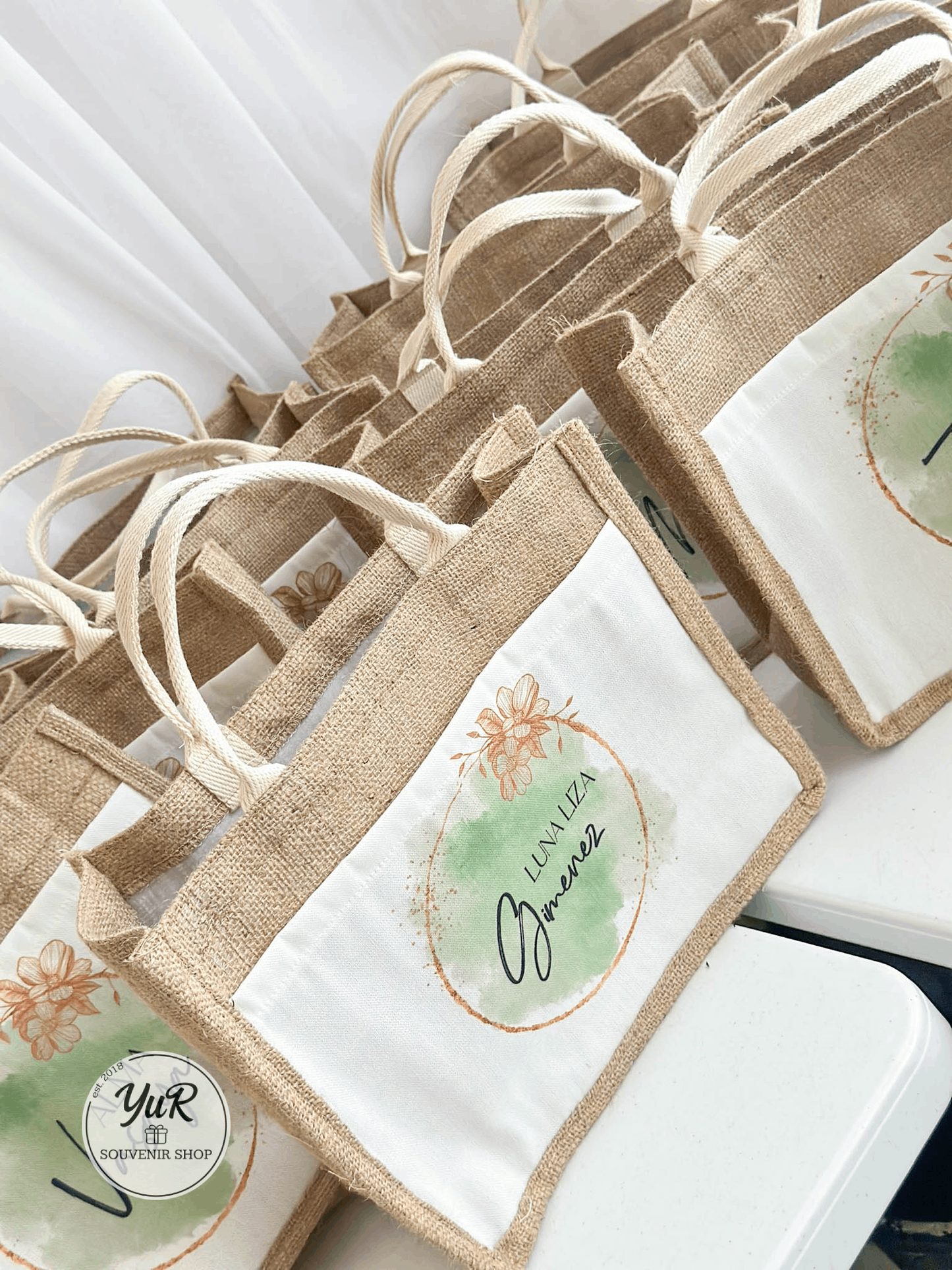 Burlap Bag (Customized)