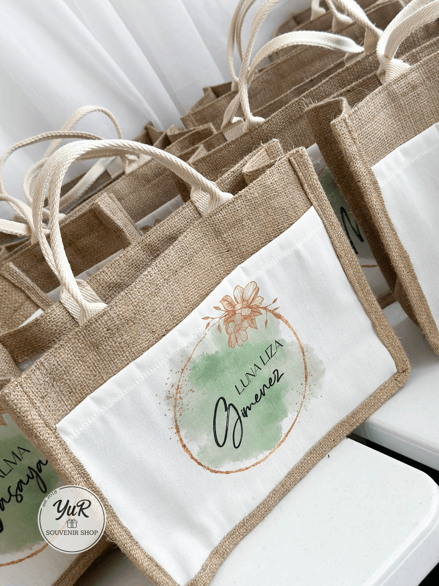 Burlap Bag (Customized)