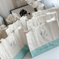 Hand bag w/ printed strap (wedding)