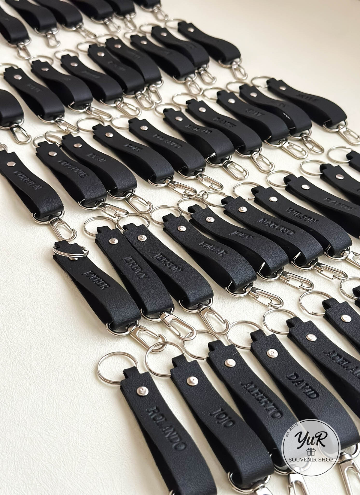 Leather Keychain