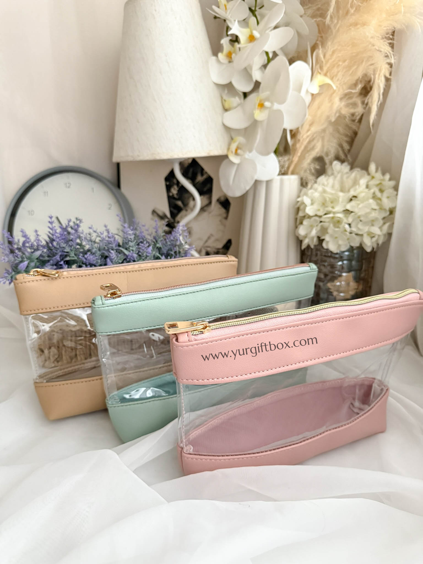 Pouch Leather (transparent)