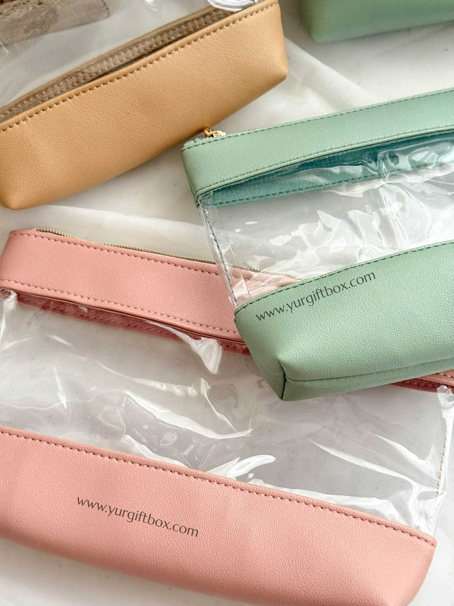 Pouch Leather (transparent)