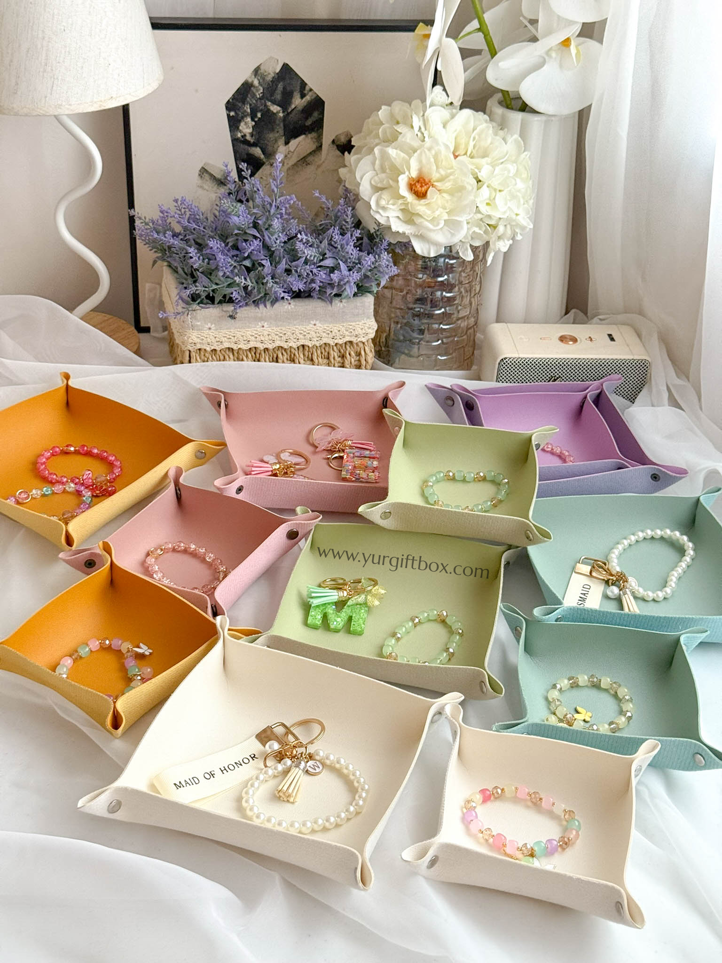 Trinket Tray Single (leather)