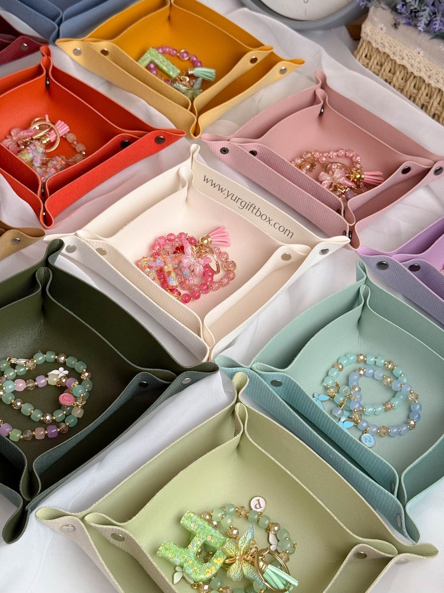 Trinket Tray Single (leather)