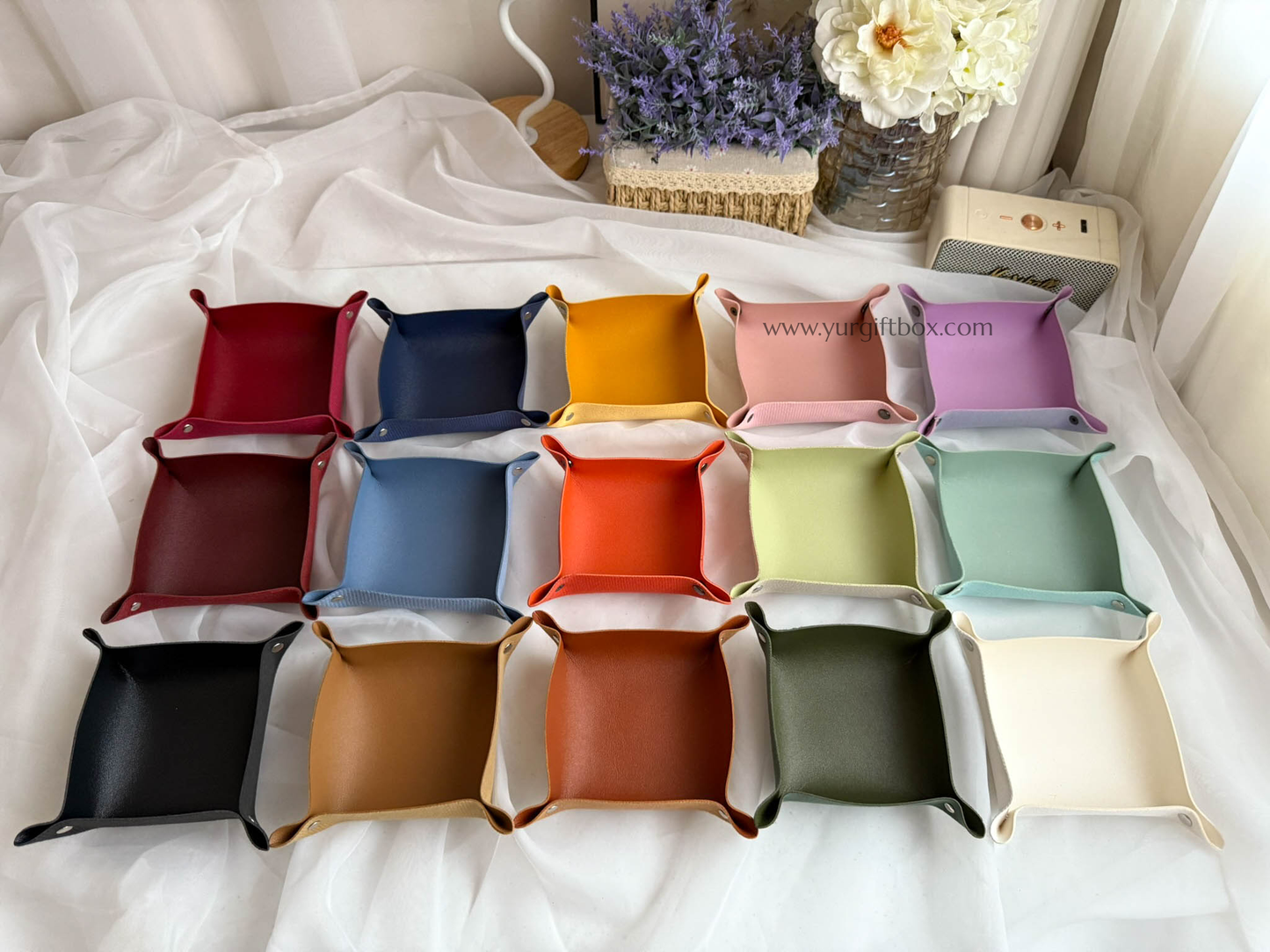 Trinket Tray Single (leather)