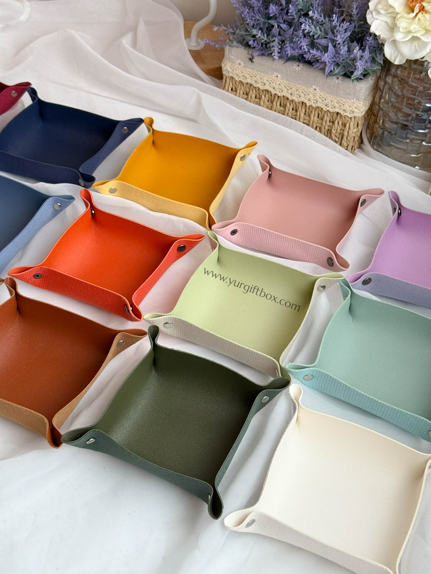 Trinket Tray Single (leather)