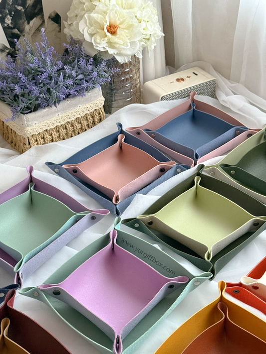 Trinket Tray Set (leather)