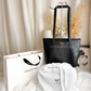 Leather Tote Bag (Croco)