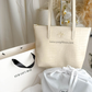 Leather Tote Bag (Croco)