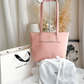 Leather Tote Bag (Croco)