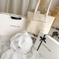 Leather Tote Bag (Croco)