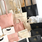 Leather Tote Bag (Croco)