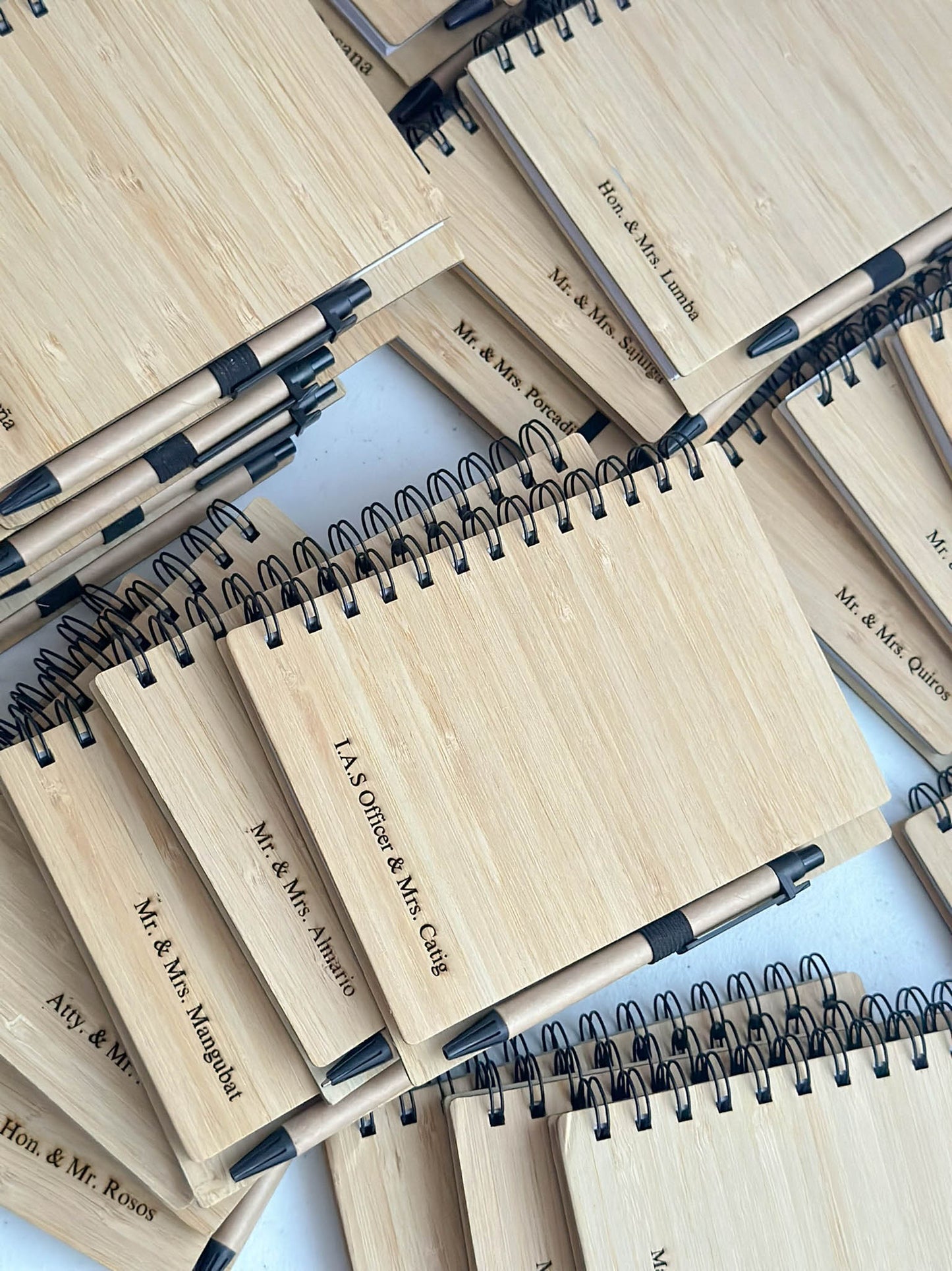 Bamboo notebook