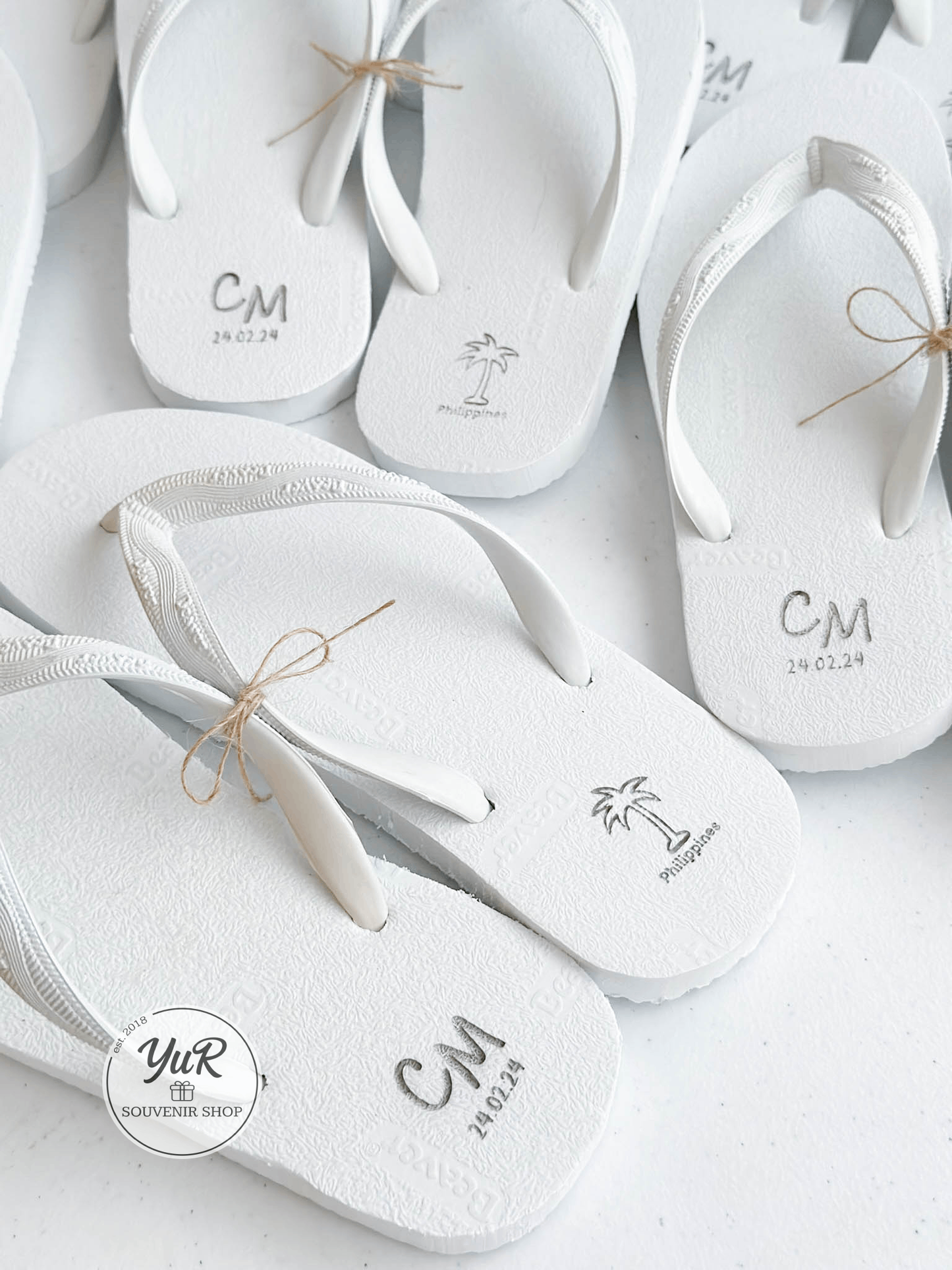 White Slippers (wedding)
