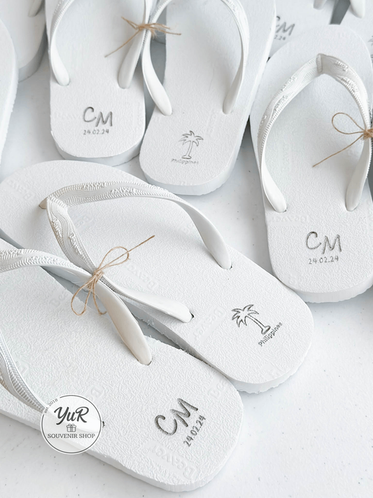 White Slippers (wedding)