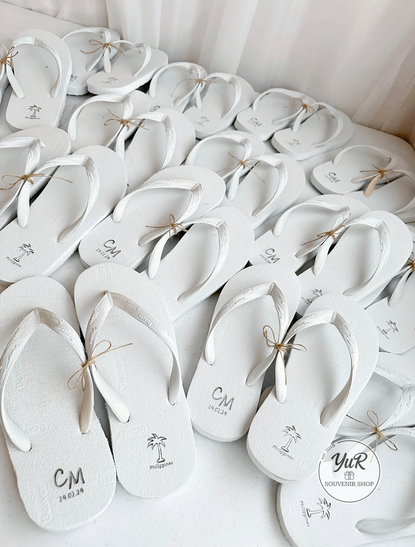 White Slippers (wedding)