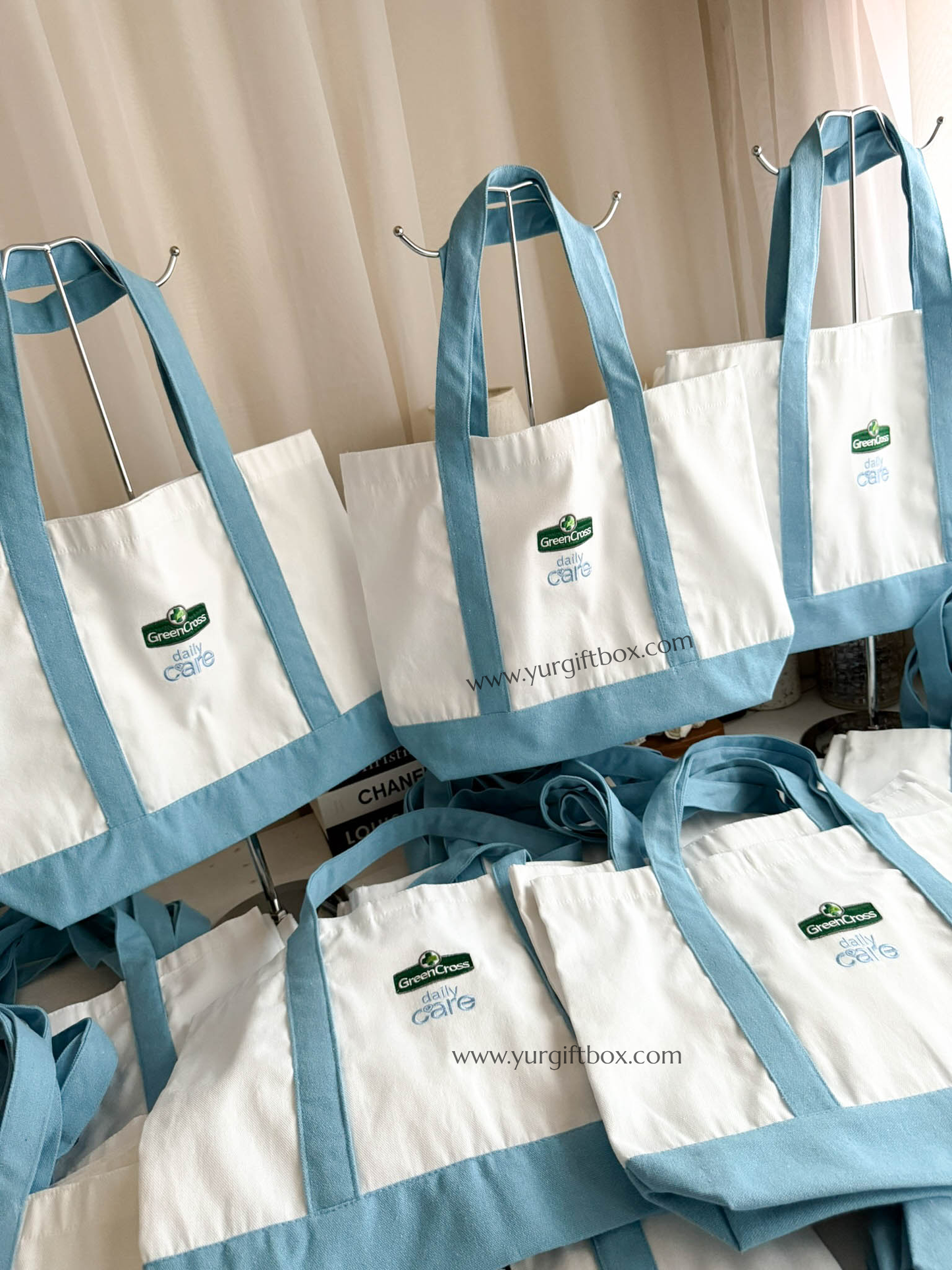 Canvas Tote Bag (Premium) w/ embroidery