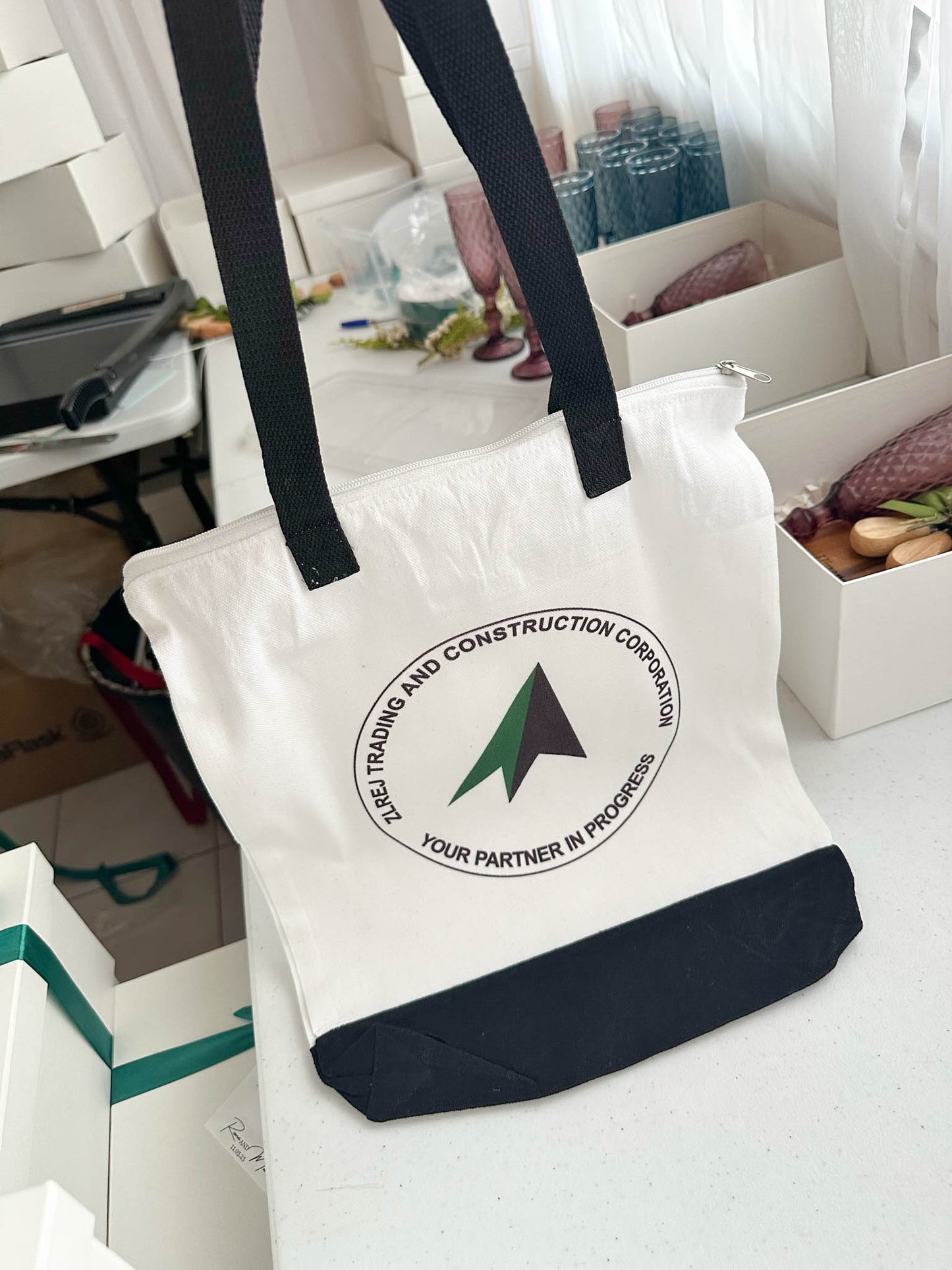 Tote bag (two-colored)