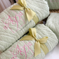 Bath Towel with Embroidery