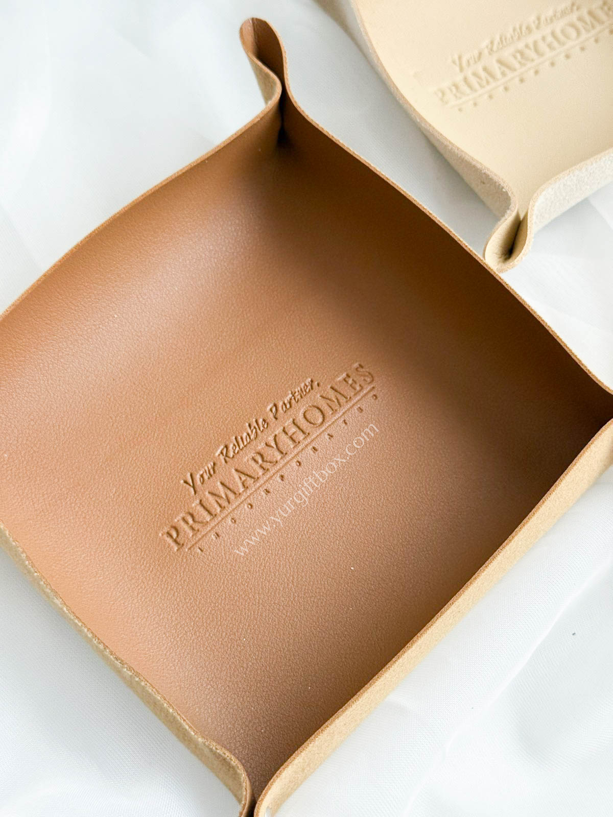 Trinket Tray Set (leather)