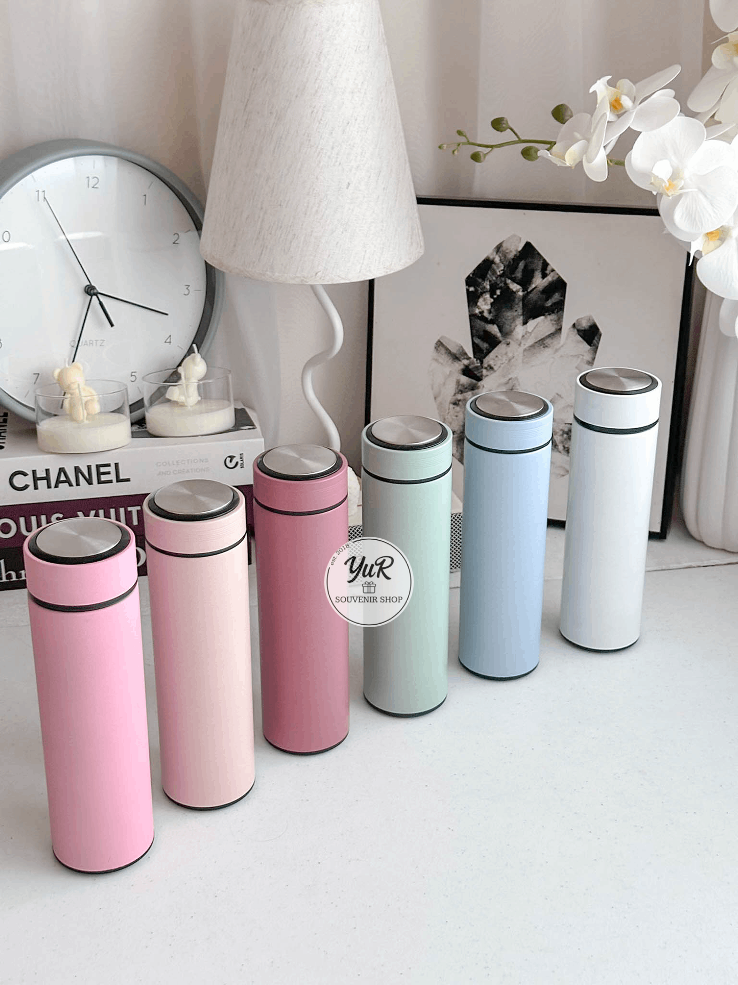 Tumbler + Notebook set (pastel colors)