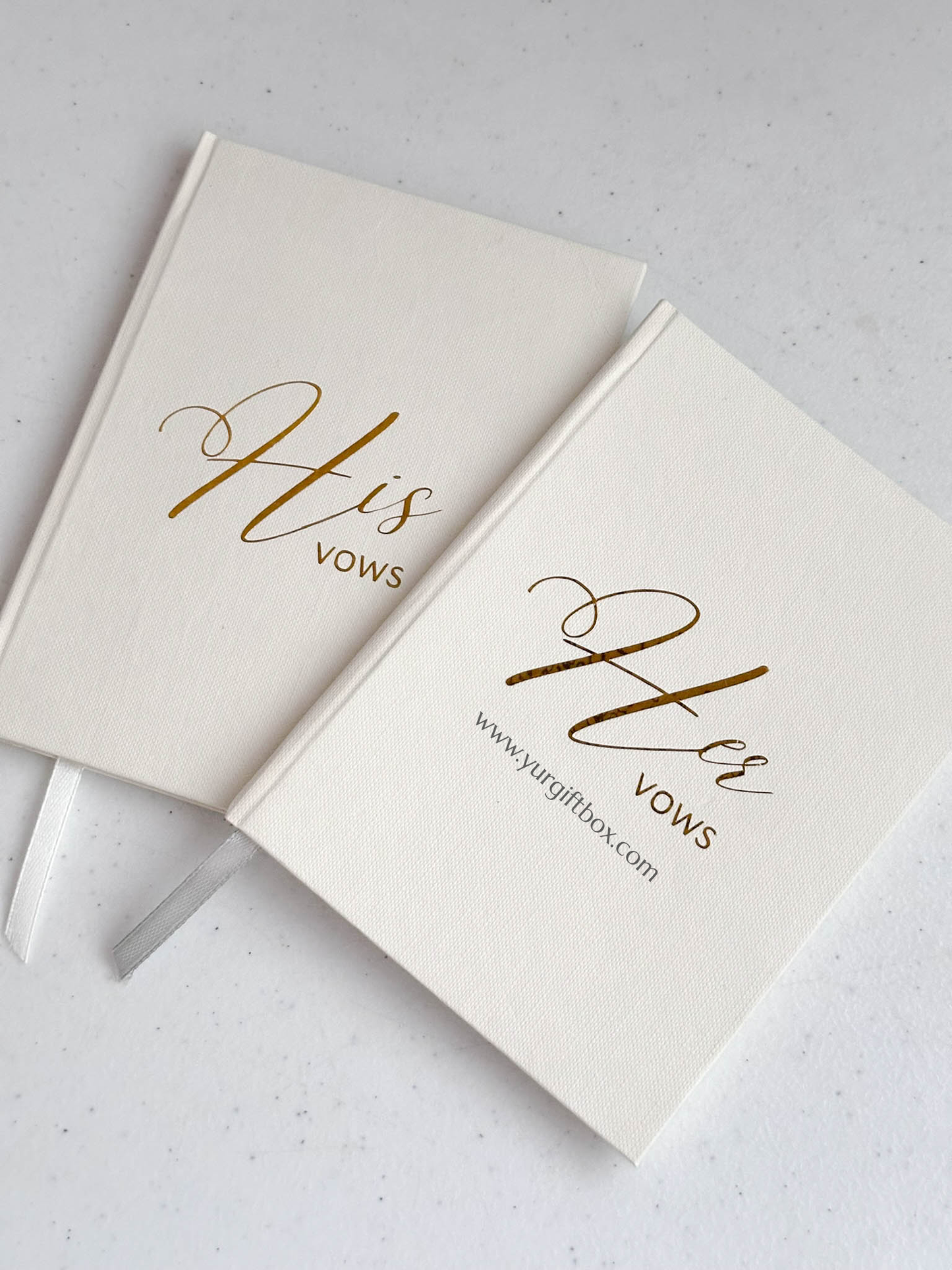 Vows Booklet & Guest Book