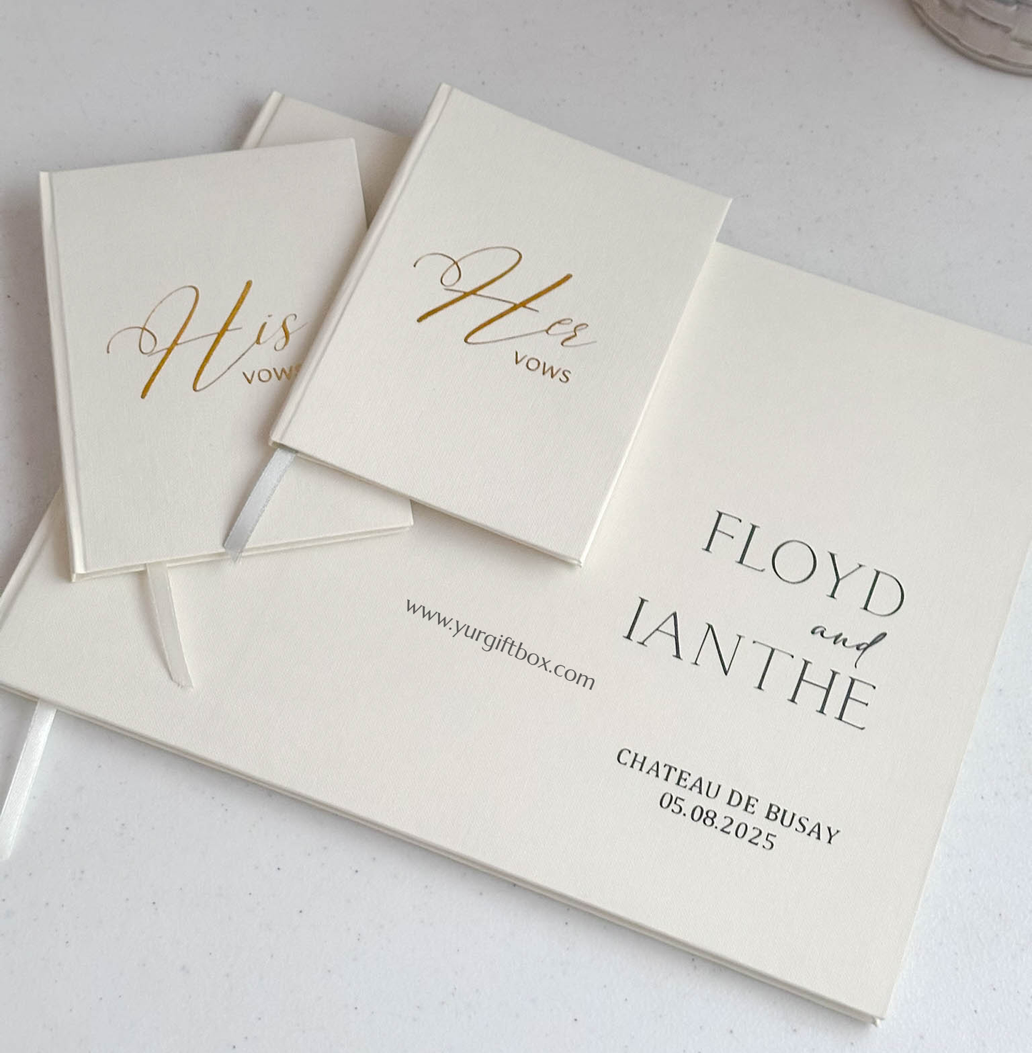 Vows Booklet & Guest Book
