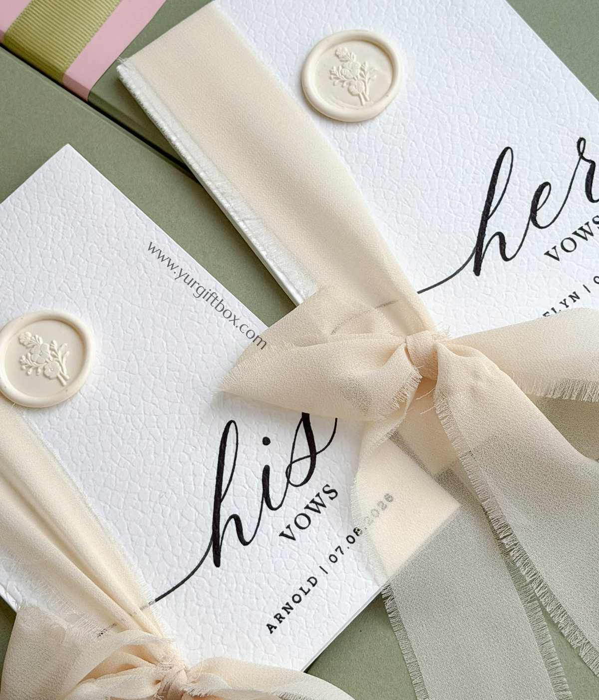 Vow Booklets