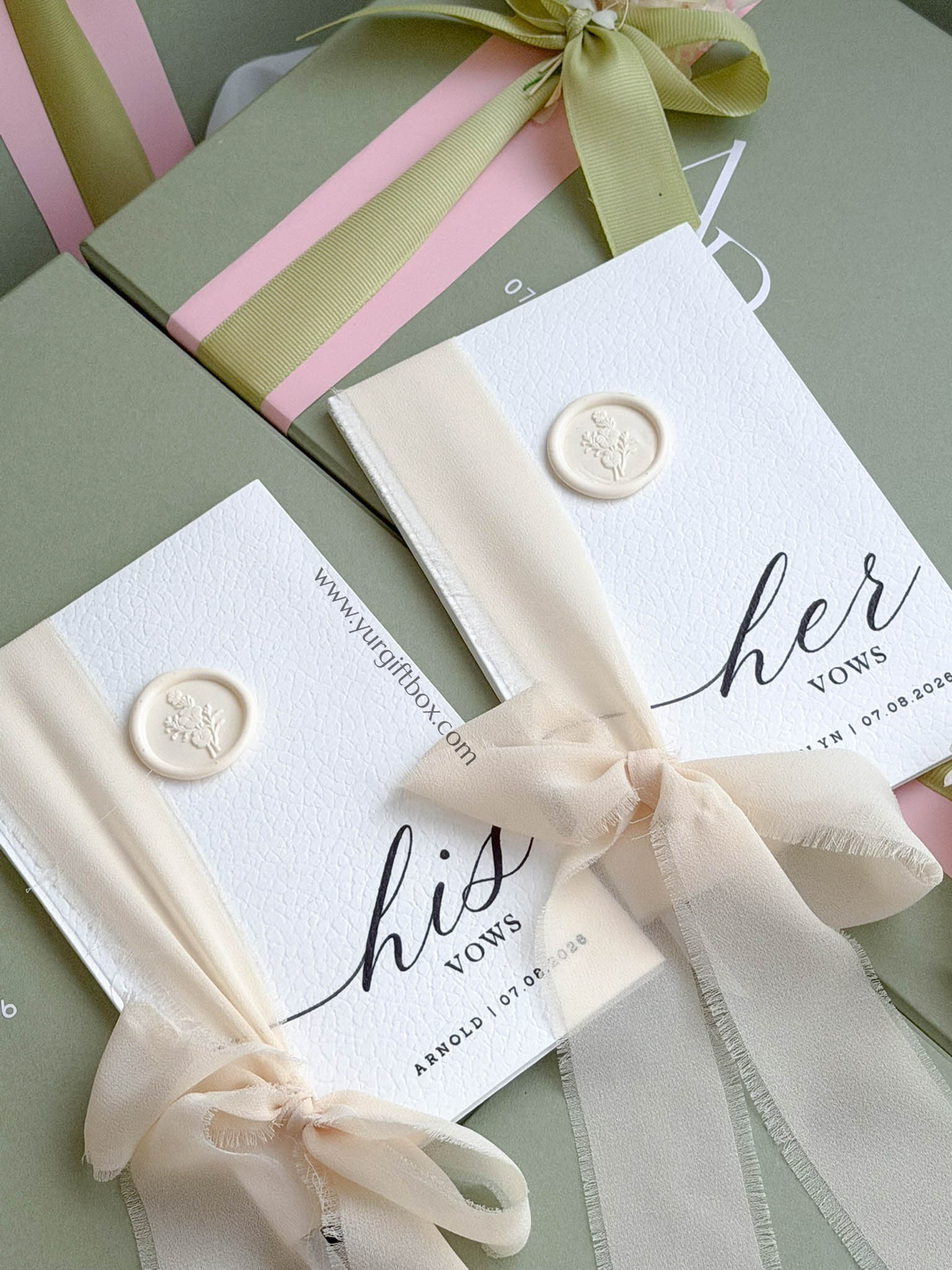 Vow Booklets