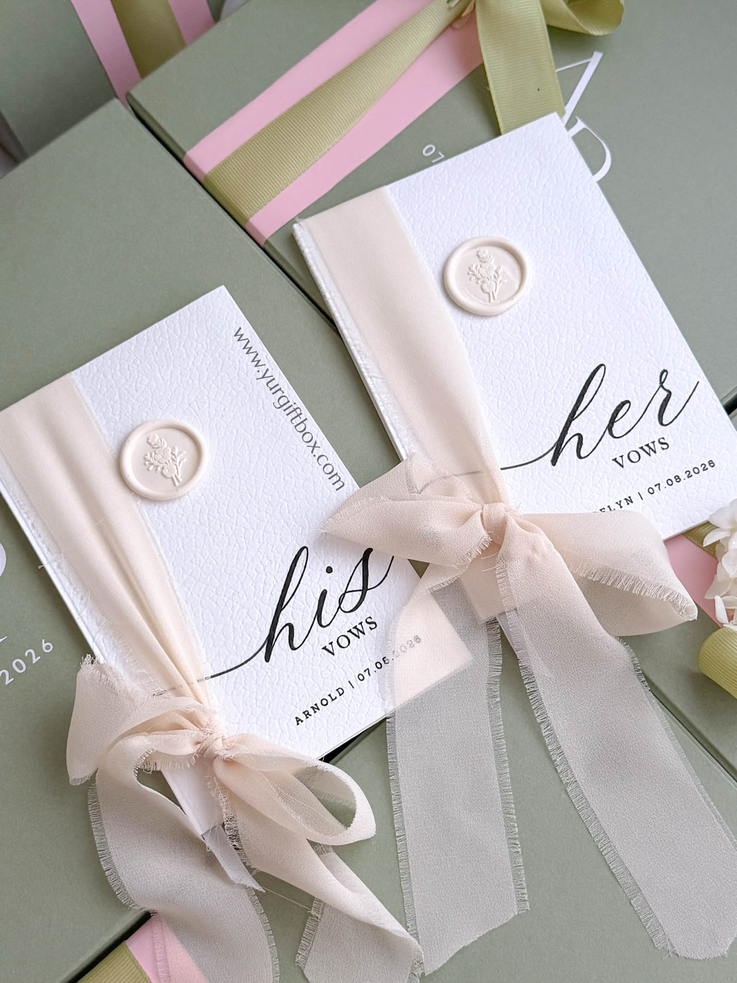Vow Booklets
