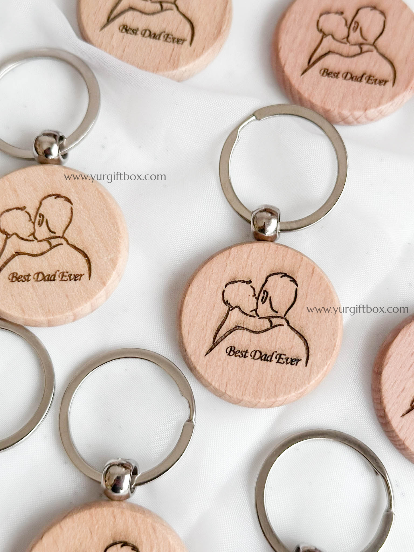 Wooden Keychain