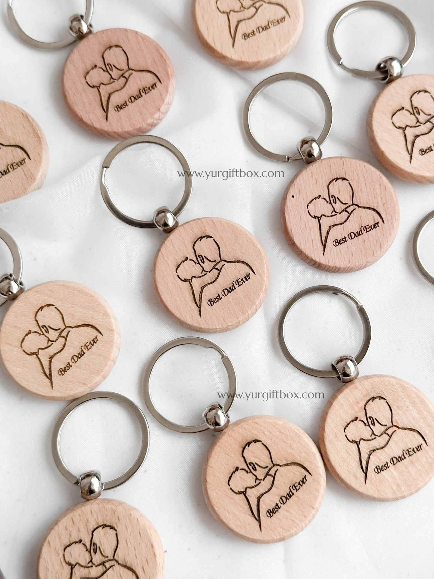 Wooden Keychain