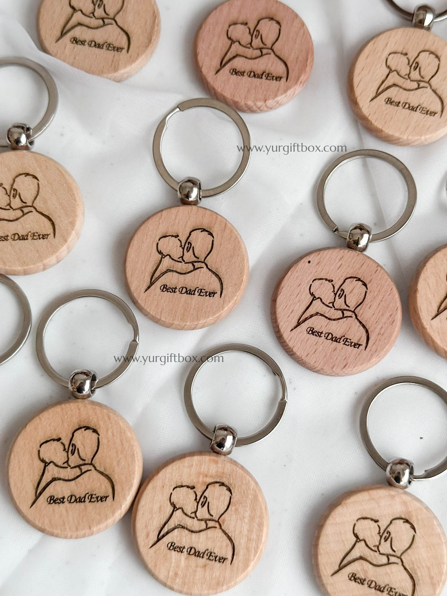 Wooden Keychain